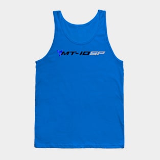 MT10SP Shield Black Tank Top